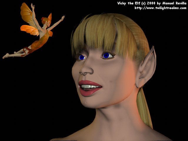 Vicky the Elf - file size is 38KB - Please wait while the image loads